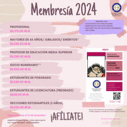 Membresía 2024